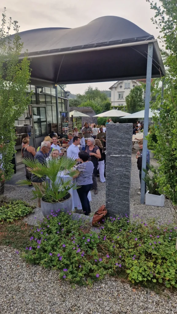Ankommen im Schaugarten